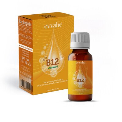 B12 Vitamini 20ml - EVVAHE DOĞAL