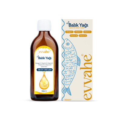 Balık yağı 150ml - EVVAHE DOĞAL