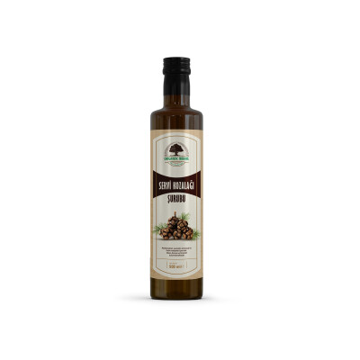 Servi Kozalağı Şurubu 500 ml. - EVVAHE DOĞAL