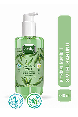 Çay Ağacı Yağlı Bitkisel İçerikli Sıvı El Sabunu 340 ml