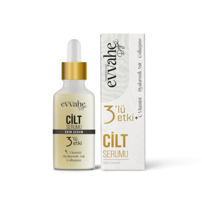C vitamini, Hyaluronik Asit Collagene (3'lü etkili Cilt Serumu) - EVVAHE DOĞAL