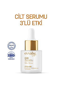 C vitamini, Hyaluronik Asit Collagene (3'lü etkili Cilt Serumu) - EVVAHE DOĞAL