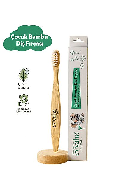 Çocuk Bambu Diş Fırçası - 1