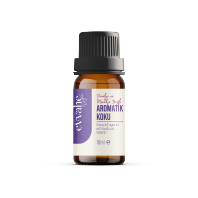 Vanilya ve Menekşe Yağlı Aromatik Koku 10ml 