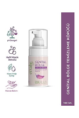Dış Genital Bölge Yıkama Köpüğü 100ml - EVVAHE DOĞAL