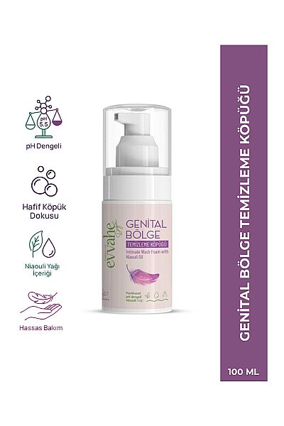 Dış Genital Bölge Yıkama Köpüğü 100ml - 1