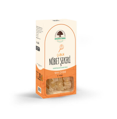 Doğal Çubuk Nöbet Şekeri (6 Adet) - Organik Miras