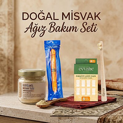 Doğal Misvak ile Ağız Bakım Seti