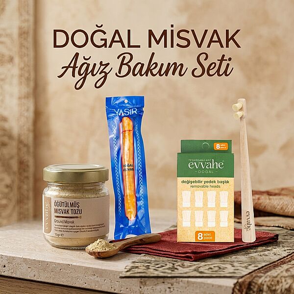 Doğal Misvak ile Ağız Bakım Seti - 1
