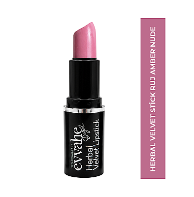 HERBAL VELVET STİCK RUJ - 1- AMBER NUDE 4 g e
