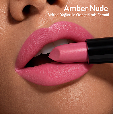 HERBAL VELVET STİCK RUJ - 1- AMBER NUDE 4 g e - 3