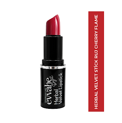 HERBAL VELVET STICK  RUJ 4- CHERRY FLAME 4 g e