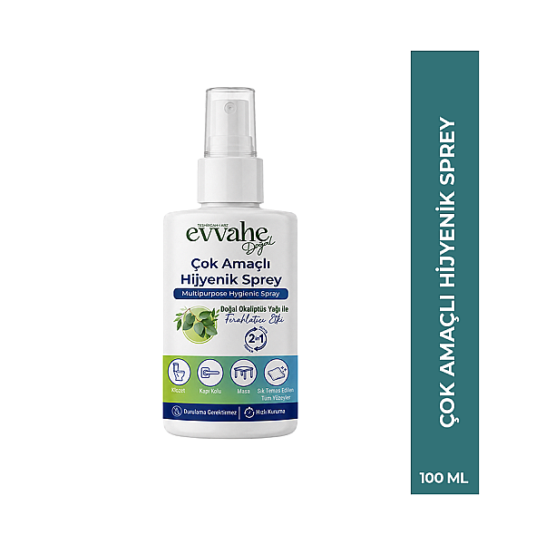 Hijyenik Sprey (Sık Temas Edilen Tüm Yüzeyler İçin) 100 ml e - 1