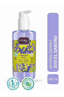 Lavanta Yağlı Bitkisel İçerikli Sıvı El Sabunu 340 ml