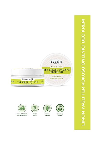 Limon Yağlı Ter Kokusu Önleyici 50 ml - 1