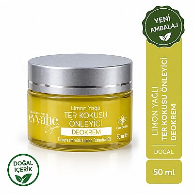Limon Yağlı Ter Kokusu Önleyici 50 ml