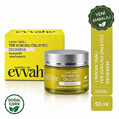 Limon Yağlı Ter Kokusu Önleyici 50 ml (1)