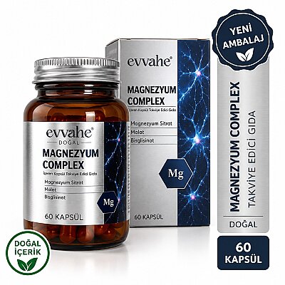 Magnezyum İçeren Kapsül Takviye Edici Gıda (1)