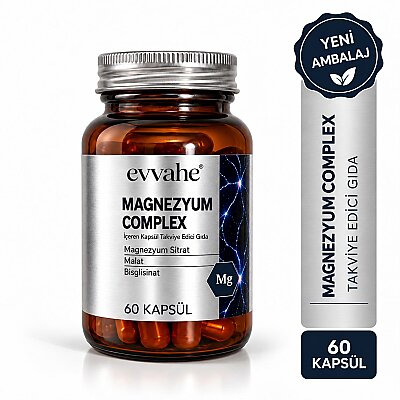 Magnezyum İçeren Kapsül Takviye Edici Gıda