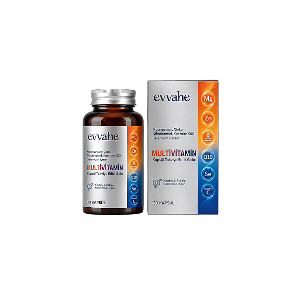  Multivitamin Kapsül Takviye Edici Gıda 30 Kapsül  - 2