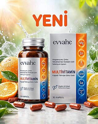  Multivitamin Kapsül Takviye Edici Gıda 30 Kapsül  - 3