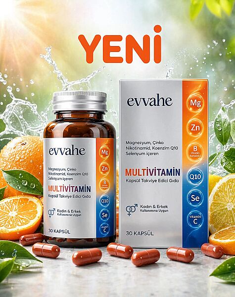  Multivitamin Kapsül Takviye Edici Gıda 30 Kapsül  - 3