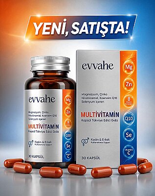 Multivitamin Kapsül Takviye Edici Gıda 30 Kapsül
