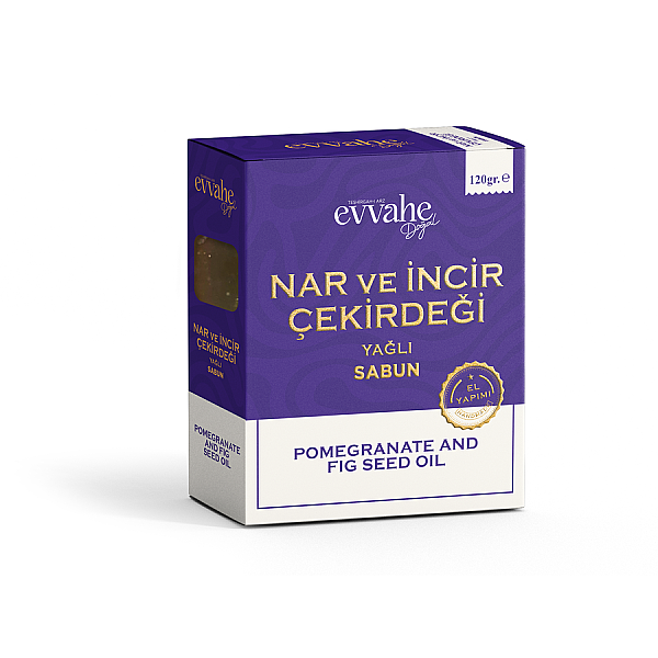 Nar ve İncir Çekirdeği Yağlı Sabun  - 1