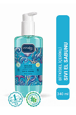 Ocean Bitkisel İçerikli Sıvı El Sabunu 340 ml