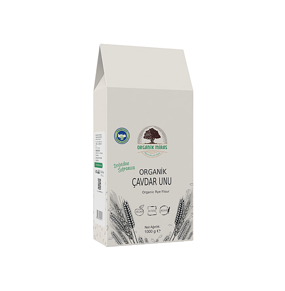 Organik Çavdar Unu 1kg - 1
