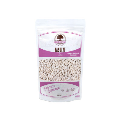 Organik Miras Dermason Fasulye 1kg - Organik Miras