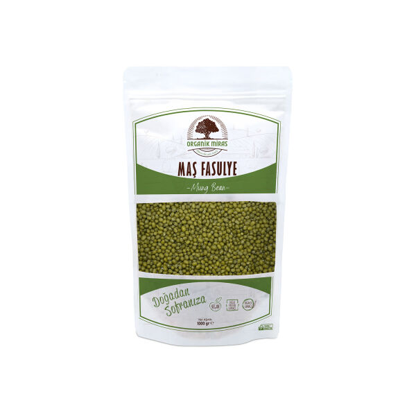 Organik Miras Maş Fasulye 1kg - 1