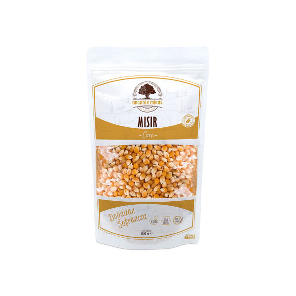 Organik Miras Mısır 1kg - 1