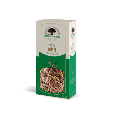 Organik Miras Sebzeli Erişte 250gr - Organik Miras