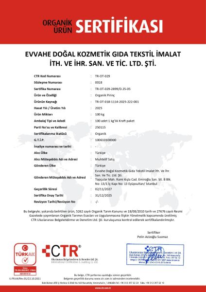 Organik Osmancık Pirinç 1kg - 2