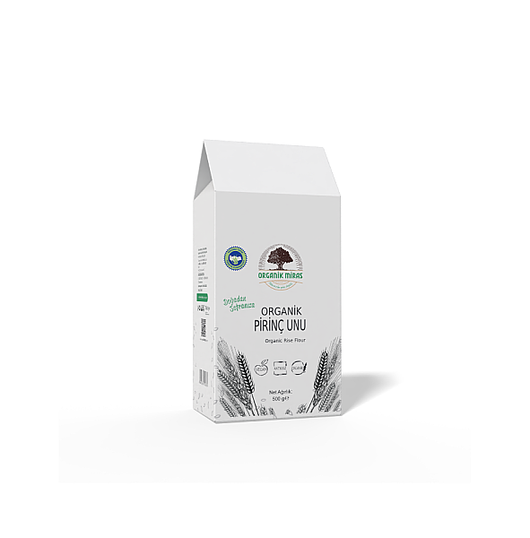 Organik Pirinç Unu 500g - 1