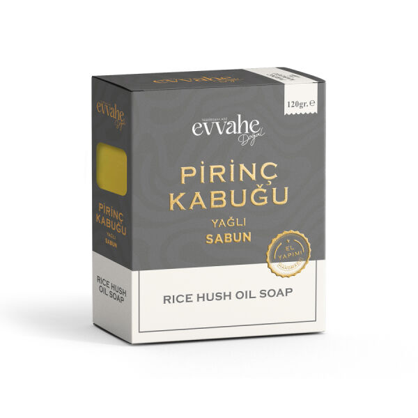 Pirinç Kabuğu Yağlı Sabun - 1