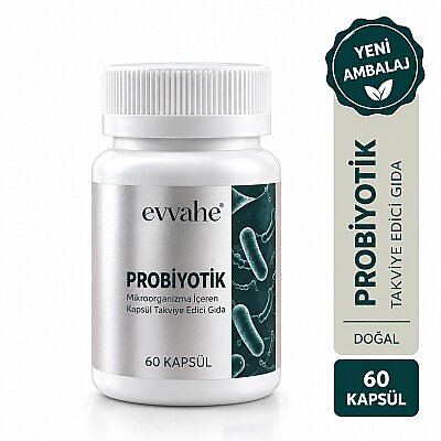 Probiyotik Mikroorganizma (60 Kapsül)