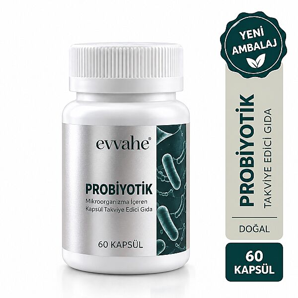Probiyotik Mikroorganizma (60 Kapsül) - 1