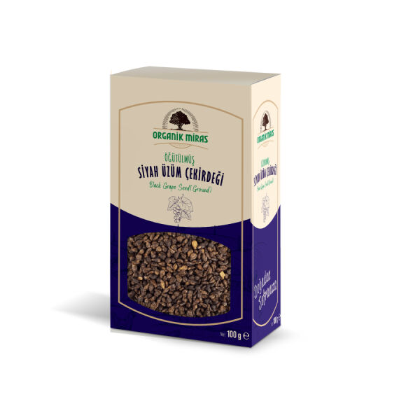 Siyah Üzüm Çekirdeği (öğütülmüş) 100g - 1
