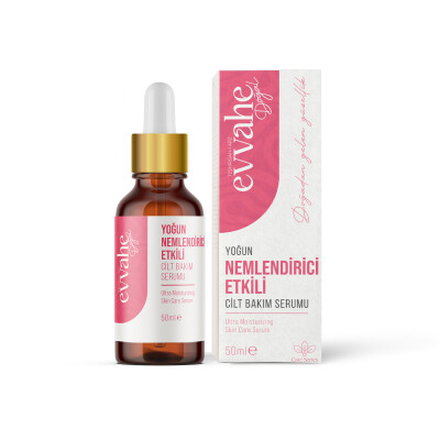 Yoğun Nemlendirici Etkili Cilt Bakım Serumu (50 ml) - EVVAHE DOĞAL